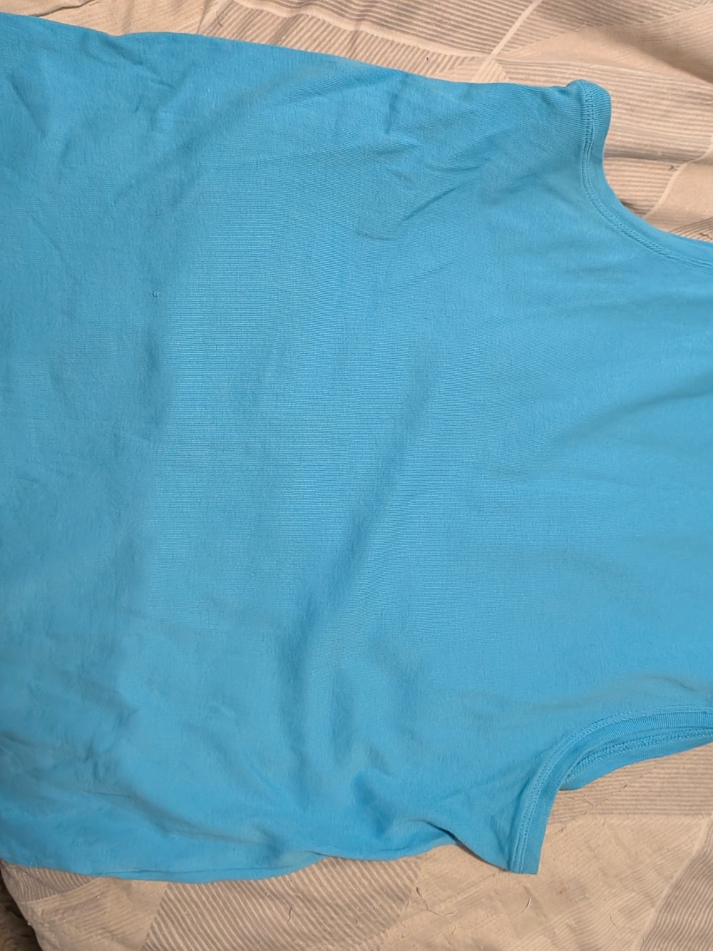 Chico's Bright Turquoise Sleeveless Tank